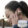 thumbnail image 7 of Wireless Earbuds, Hwkond Bluetooth Headphones 12mm Ultra-thin Vibrating Film 5.3 Bluetooth Chip Type-c Fast Charge Intelligent Noise Reduction Low Latency, Gray, Up to 60% Off, 7 of 7