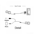 thumbnail image 3 of Barra de sonido HUOGUO 4D Surround Bluetooth 5.0 para ordenador, 3 of 5