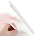 thumbnail image 2 of 1Pc Ballpoint Pens Black Ink Medium Point 1mm Pen with Super Soft Grip Ball Point Pen for Men Women Smooth Writing No Bleed Retractable Pens, Multicolor Pen Body Color(White,5.6x0.6"), 2 of 9