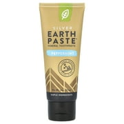 Redmond Trading Company Silver Earth Paste®, Mineral Toothpaste, Peppermint, 4 oz (113 g)