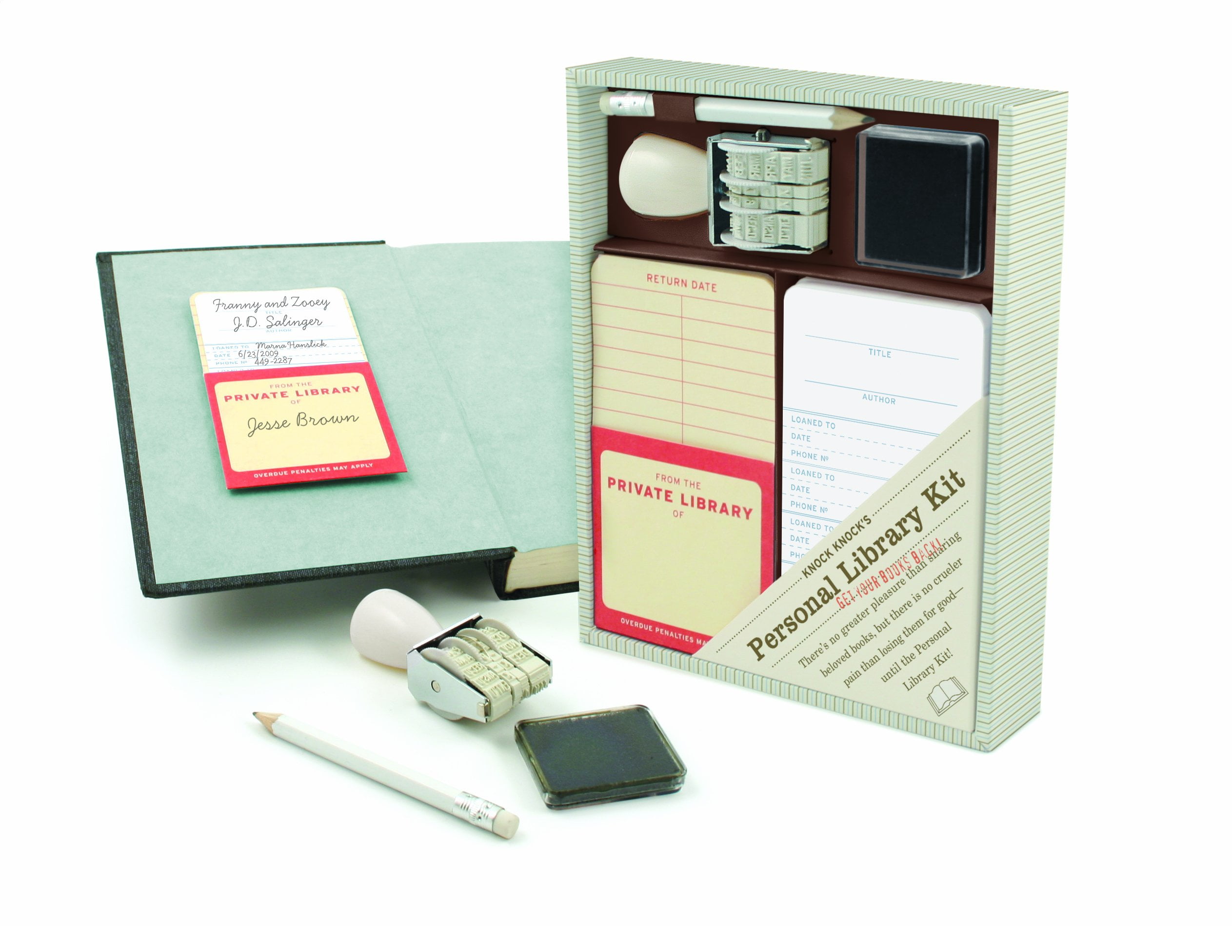  Knock Knock Personal Library Kit Refill : Personal Library Kit  : Office Products