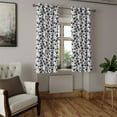 thumbnail image 2 of Ambesonne Music Grommet Curtain, Grunge Electric Guitars, 50" x 63", Black Grey White, 2 of 6