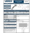 thumbnail image 2 of Brazo Para Regadera Cromo Urrea 2311 2311, 2 of 2