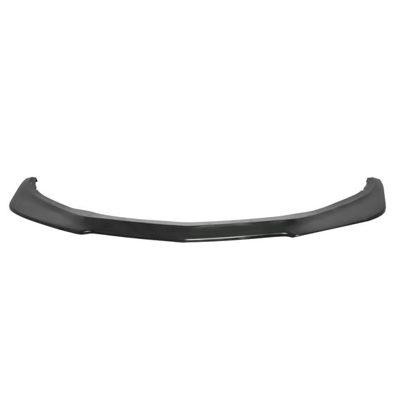 Ikon Motorsports Front Bumper Lip, Compatible with 2016-2018 Chevy Camaro, 1LE Style Unpainted Black PU Polyurethane Air Dam Chin Spoiler Protector Splitter 1Piece