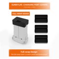 thumbnail image 3 of Sywqhk 3 uds tapa protectora de enchufe de puerto de carga de batería de silicona para DJI Mini 3 Pro, 3 of 9