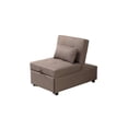 thumbnail image 4 of Room Designs Ottoman Bed Dark Gray Contemporary Square/Rectangle, 4 of 7