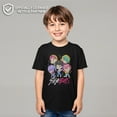 thumbnail image 2 of Boys KPop Demon Hunters Saja Boys Chibi Group T Shirt, 2 of 10