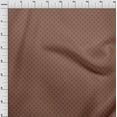 thumbnail image 4 of oneOone Velvet Brown Fabric Geometric Sewing Craft Projects Fabric Prints By Yard 58 Inch Wide, 4 of 4