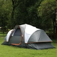 thumbnail image 6 of Terrui 2 Person White And Brown Pop Up Tent TER-LTT245WB, 6 of 7