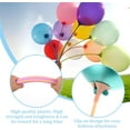 thumbnail image 3 of NOGIS 40 PCS 12.6 inch Colorful Balloon Sticks with Cups Plastic Balloon Sticks Holders Long Party Balloon Stick Stand Balloon Bouquet Stand Accessories for Party, Wedding, Anniversary Decor, 3 of 7