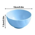 thumbnail image 3 of Wheat Straw Bowls ,Unbreakable Cereal Bowls, Dishwasher and Microwave Safe Bowls, Reusable Plastic Bowls for Kitchen Serving Soup, Salad, Oatmeal, Ramen, Noodles, Camping Bowls, 3 of 5