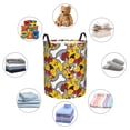 thumbnail image 6 of Xecao Cute Dog Print Laundry Hamper Basket,designed for Blanket Storage and Nursery Clothes in the Bedroom, 6 of 8