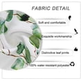 thumbnail image 6 of SUQ I OME Outdoor Patio Tablecloth with Umbrella Hole and Zipper, Garden Table Covers for Backyard Circular Table/BBQs/Picnic (Fence Leaf, 60'' Round with Zipper), 6 of 6