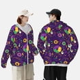 thumbnail image 6 of Haiem Mardi Gras and Donuts UPF 50+ Fishing Shirts for Men Long Sleeve UV Sun Protection Hoodie Non-Mask Outdoor Hiking Shirts, 6 of 9