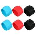 thumbnail image 5 of PBPBOX 3Pairs Bike Handlebar Grip Fixing Sleeves Black Silicone Elastic Grip Cover, 5 of 8