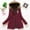 z Wine, variant on BKQCNKM Winter Jackets for Women Ski Jacket Women's Warm Thickened Overcoat Warm Trendy Winter Fleece Fashion Lined Hooded Snow Coat Jacket Outwear Winter Coats for Women, Army Green L