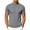 *Gray, variant on VBVC Men's Mock Neck Short Sleeve T Shirt , Casual Soft Stretchy Basic Tee For Men,Beige,S-2XL