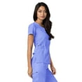 thumbnail image 3 of Adar Universal Scrubs For Women - Curved Glamour Scrub Top, 3 of 7