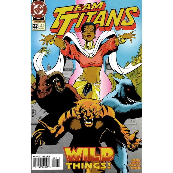 Team Titans #22 VF ; DC Comic Book
