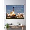 thumbnail image 2 of The Conquest Of Space Is Worth The Risk Of Life. Poster Wall Art, Modern Wall Decor, 16x24 UNFRAMED, 2 of 3
