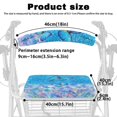 thumbnail image 6 of HELLHERO Butterfly Scales Rollator Walker Seat and Backrest Rollbar Covers Set & Seat & Back Covers for Outdoor Park Non-Slip Cover Gift Option, 6 of 7