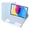 Blue, variant on Keyboard Case with Touchpad For iPad 2022 10th Generation Cute Round Keyboard Compatible with 10.9-inch Detachable Touch Keyboard Ultra Thin Smart Protective Case