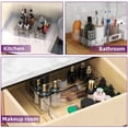 thumbnail image 5 of Starsish Set of 5 Refrigerator Organizer Bin Clear Plastic Stackable Fridge Freezer Storage Container for Pantry Kitchen Cabinet Organization and Storage, 5 of 10