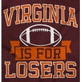 thumbnail image 2 of Virginia for Losers Funny Rivalry Hoodie Sweatshirt Women Men Brisco Brands 4X, 2 of 6