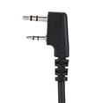 thumbnail image 4 of Shoulder Mic, Convenient Plastic Portable 2Pin  Talkie Speakers Handheld With Clip For  UV5R/888S, 4 of 8