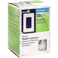 thumbnail image 4 of Leviton 80401-WMP 1-Gang Decora/GFCI Device Wallplate, Standard Size, Thermoset, Device Mount, 10-Pack, White, 4 of 4