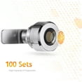thumbnail image 3 of Smart Drawer Lock Fingerprint & APP Unlocking Electronic BT Cabinet Locks 100 Fingerprints Rechargeable Keyless, 3 of 8