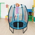 thumbnail image 3 of Gymax 4ft Enfants Trampoline Saut de Rebond Récréatif W / Clôture Filet Intérieur Extérieur, 3 of 9