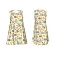 thumbnail image 7 of Pofeuu Bicycle And Pumpkins Print Women's Sleeveless Dress, Loose Fit Summer Dress, Casual Tank Dress for Women, 7 of 7