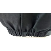 Sunrise Kitchen Supply Unisex Chef Hat, Black