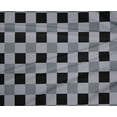 thumbnail image 4 of oneOone Polyester Lycra Gray Fabric Gingham Check Craft Projects Decor Fabric Printed By The Yard 56 Inches Wide, 4 of 4
