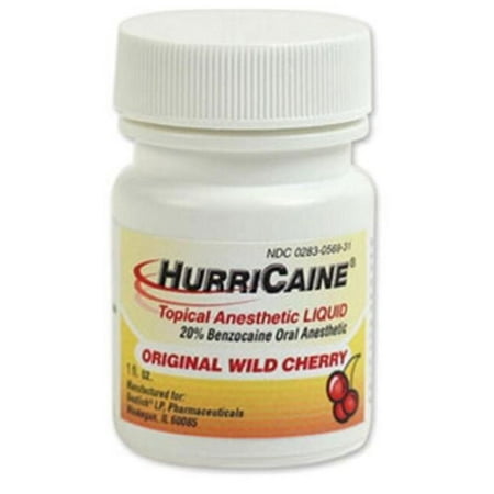 Hurricaine 20% Liquid Jar Cherry 1 Oz