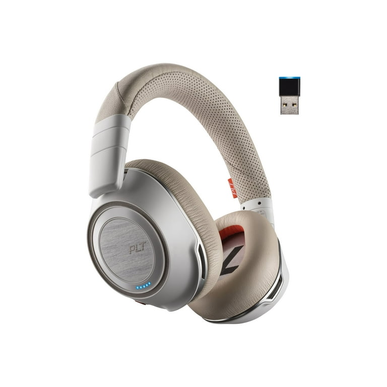プラントロニクス　Voyager Edge plantronics ホワイト Plantronics Voyager 8200 UC White Stereo Bluetooth Headset