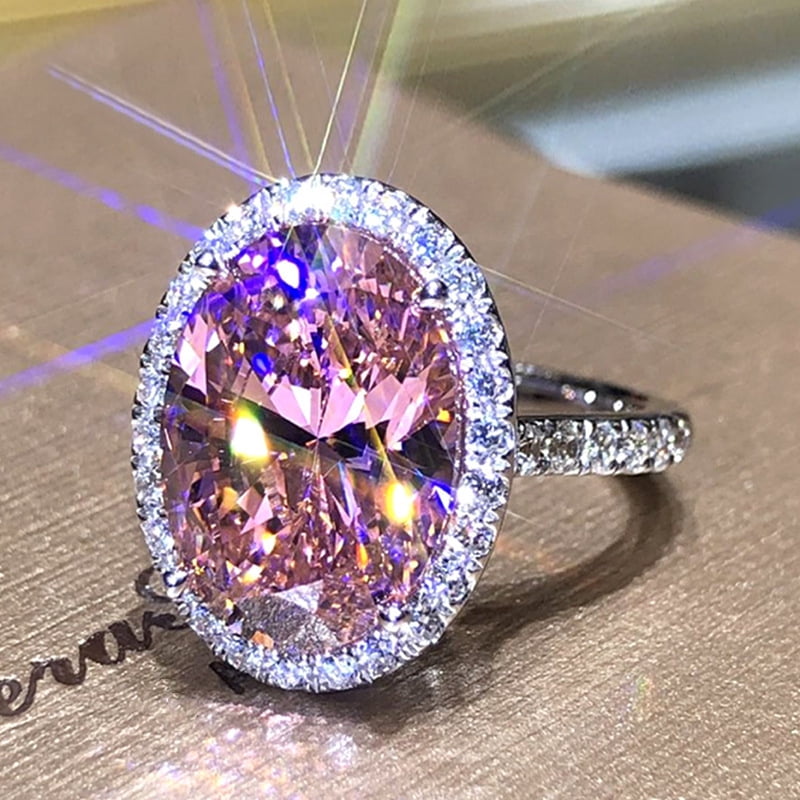 Bague De Charme En Argent Sterling Avec Pierres Précieuses 15,70 Ct - Taille 7 - Neuf Sans Emballage