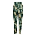 thumbnail image 4 of AOOCHASLIY Womens Christmas Pants Womens Fashion Casual Printed Tight Leggings High Waist Long Pants, 4 of 5