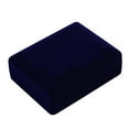 thumbnail image 3 of Zhaomeidaxi Dark Purple Velvet Jewelry Box Storage Box Display Cabinet Display Stand Necklace Bracelet Ring Gift Box Proposal for Wedding,5pcs, 3 of 9