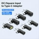 thumbnail image 5 of PD 140W CC A Tipo C Adaptador de Carga de Alimentación Entrada Hembra CC A Conector Macho USB C para Teléfono, Tableta, Computadora Portátil (C), 5 of 5