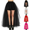 thumbnail image 6 of Womens Tutu Skirt Tulle Skirt Layered Tulle Ballet Tutu Skirt Bridesmaid Petticoat Tutu for Women Womens Tutu Skirt 80s Costumes for Women Tulle Tutu Skirts Party Festival Carnival, 6 of 6
