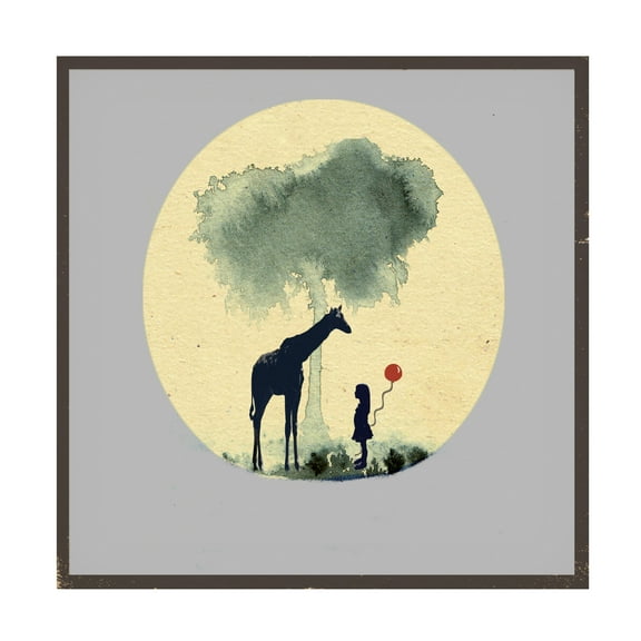 The Meeting with Balloons' Canvas Art by Tammy Kushnir