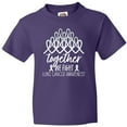 thumbnail image 3 of Inktastic Together, We Fight Lung Cancer Awareness Youth T-Shirt, 3 of 5