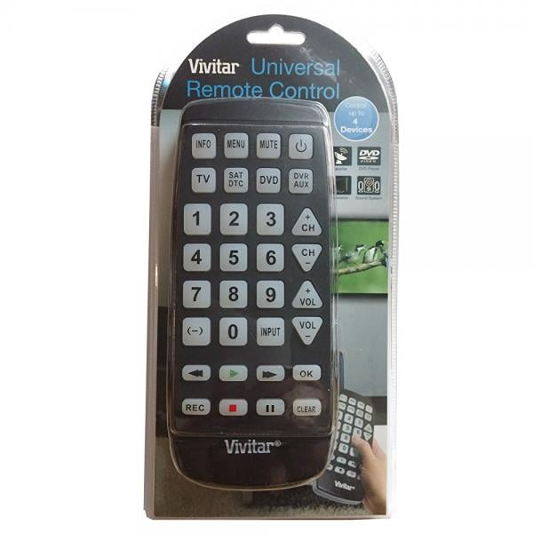 Vivitar Large Universal Remote Control