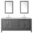 thumbnail image 7 of Wyndham Collection Wcv252580d-Qtz-Us3m24 Daria 80" Free Standing Double Basin Vanity Set -, 7 of 7
