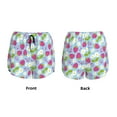 thumbnail image 6 of Goofa Strawberry And Flowers Printed Women 2 in 1 Running Shorts,Quick Dry Athletic Workout Shorts,High Waisted Athletic Shorts with Liner Pockets-XX-Large, 6 of 9