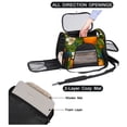 thumbnail image 2 of Tangerine Sherpa Pet Carrier Bag for Dogs and s - Fabric 900D Oxford Cloth Base Material with Nylon Webbing - 17x10x11.8 in/43x26x30 cm - Portable and Comfortable Travel, 2 of 7