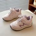 thumbnail image 2 of Grblisyd Girls Sneakers Children's Fashion Mesh Lace Up Sneakers Casual Comfortable Running Shoes for Active Kids, 2 of 6