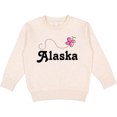 thumbnail image 2 of Inktastic Alaska Butterfly Toddler Sweatshirt, 2 of 4